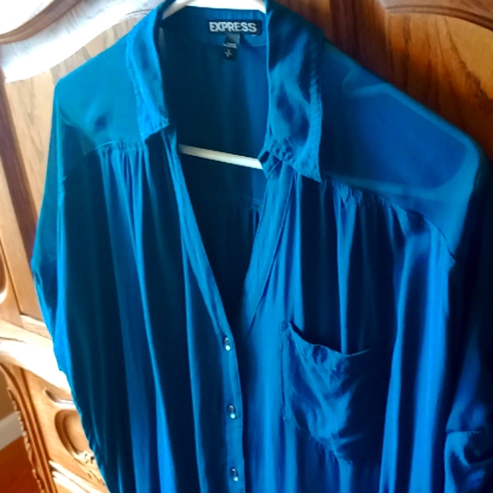 Blue EXPRESS Blouse